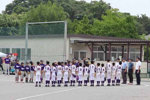 青葉杯少年野球大会　1回戦